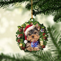 Ohaprints-Christmas-Ornament-2D-Flat-Yorkshire-Terrier-Wearing-A-Christmas-Hat-Wreath-Yorkie-Dog-Lover-Xmas-Tree-Decor-Gift-261