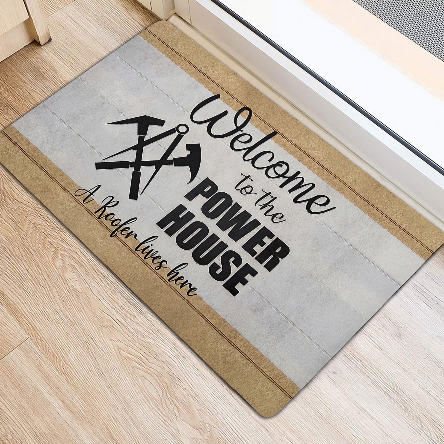 Ohaprints-Doormat-Outdoor-Indoor-Welcome-To-The-Power-House-A-Roofer-Lives-Here-Unique-Gift-Rubber-Door-Mat-1211-