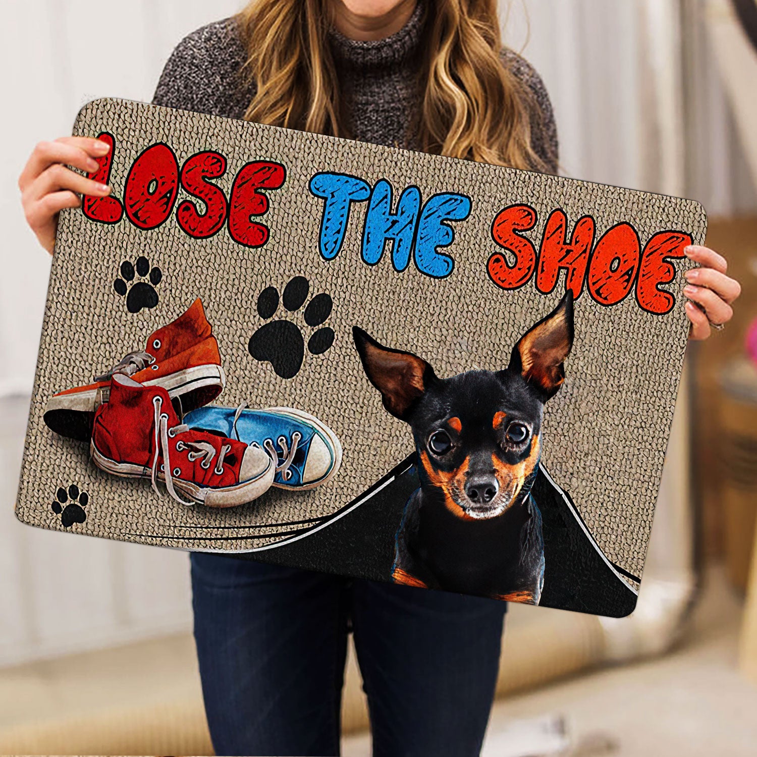 Ohaprints-Doormat-Outdoor-Indoor-Miniature-Pinscher-Lose-The-Shoes-Gift-For-Dog-Puppy-Pet-Lover-Rubber-Door-Mat-1212-