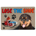 Ohaprints-Doormat-Outdoor-Indoor-Funny-Rottweiler-Lose-The-Shoes-Gift-For-Dog-Puppy-Pet-Lover-Rubber-Door-Mat-1213-18'' x 30''