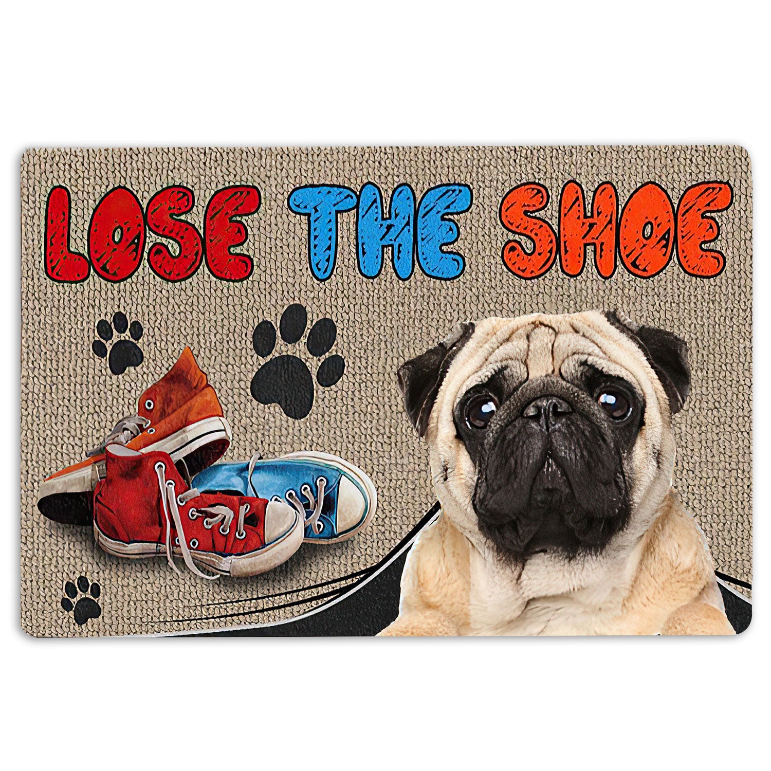 Lose the Shoes Welcome Mat