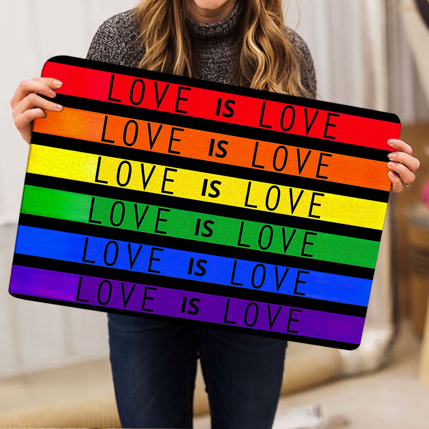 Ohaprints-Doormat-Outdoor-Indoor-Lgbt-Lgbtq-Rainbow-Flag-Be-Kind-Pride-Love-Is-Love-Equality-Rubber-Door-Mat-1219-