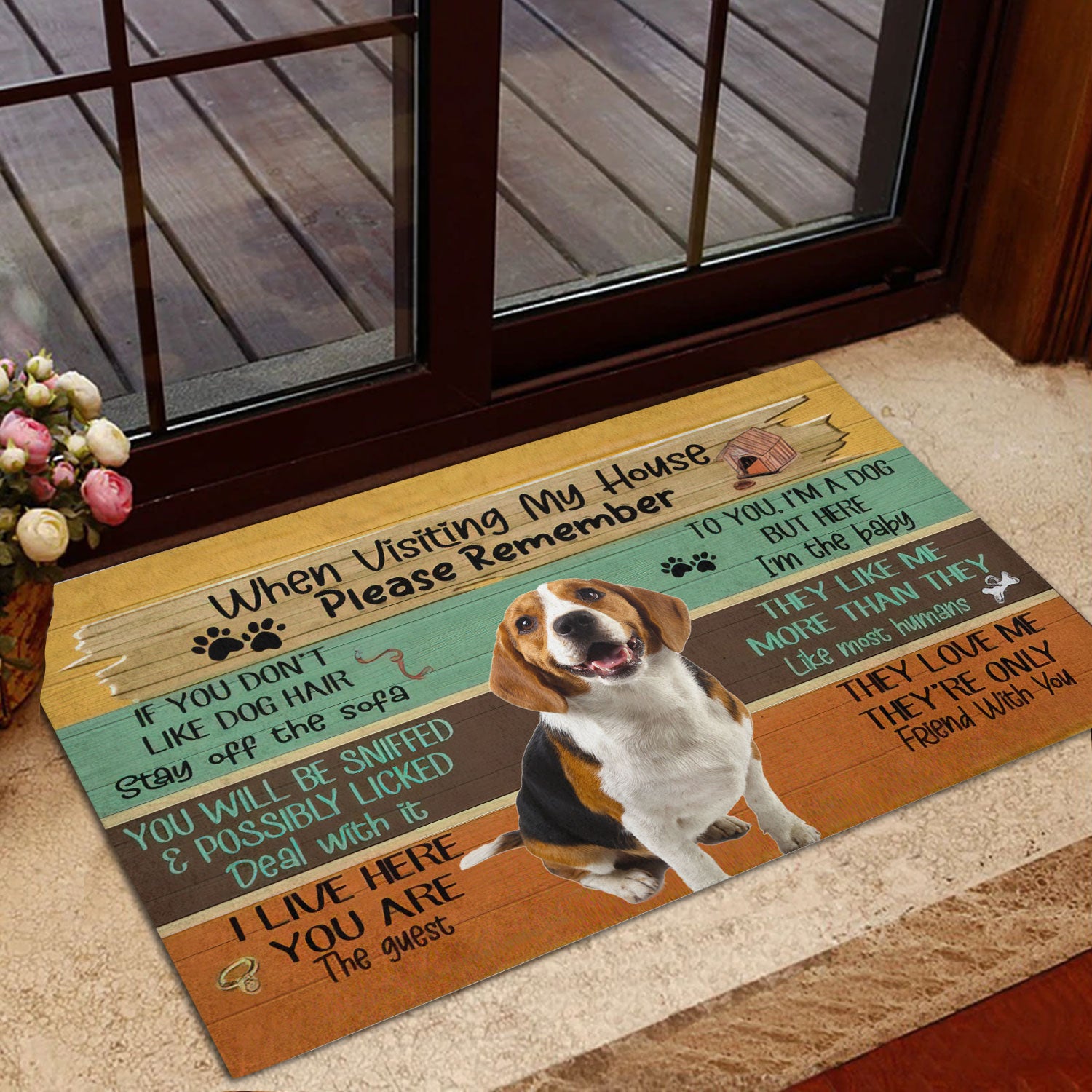 WELCOME STRANGER DOORMAT SET – Yellow Beak Press