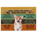 Ohaprints-Doormat-Outdoor-Indoor-When-Visiting-My-House-Please-Remember-Corgi-Dog'S-House-Rules-Rubber-Door-Mat-256-18'' x 30''