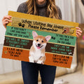 Ohaprints-Doormat-Outdoor-Indoor-When-Visiting-My-House-Please-Remember-Corgi-Dog'S-House-Rules-Rubber-Door-Mat-256-