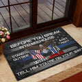 Ohaprints-Doormat-Outdoor-Indoor-Before-You-Break-Into-My-House-Police-Thin-Blue-Line-Flag-Eagle-Rubber-Door-Mat-216-