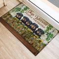 Ohaprints-Doormat-Outdoor-Indoor-Funny-Dogs-Welcome-People-Tolerated-Rottweiler-Dog-Rubber-Door-Mat-266-