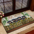 Ohaprints-Doormat-Outdoor-Indoor-Funny-Dogs-Welcome-People-Tolerated-Rottweiler-Dog-Rubber-Door-Mat-266-