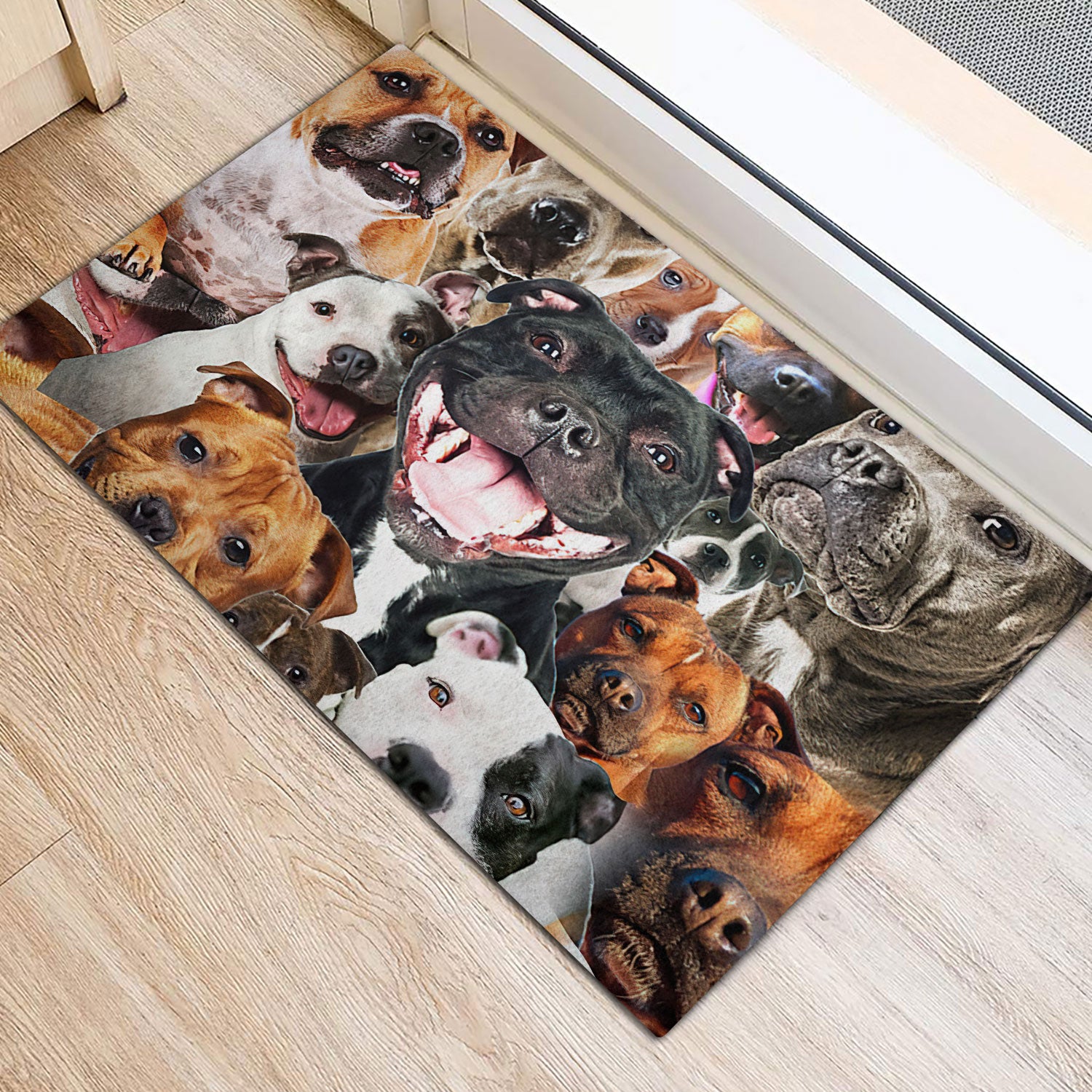 Ohaprints-Doormat-Outdoor-Indoor-Funny-Staffordshire-Pitbull-Terrier-Dogs-Hope-You-Like-Dog-Hair-Rubber-Door-Mat-288-