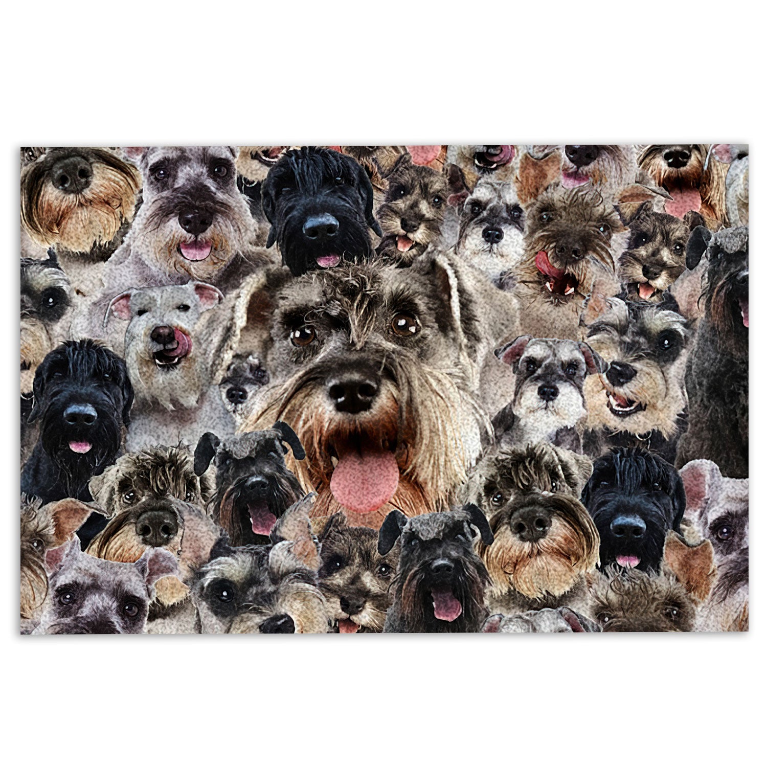 Ohaprints-Doormat-Outdoor-Indoor-Funny-Miniature-Schnauzer-Dogs-Faces-Hope-You-Like-Dog-Hair-Rubber-Door-Mat-334-18'' x 30''