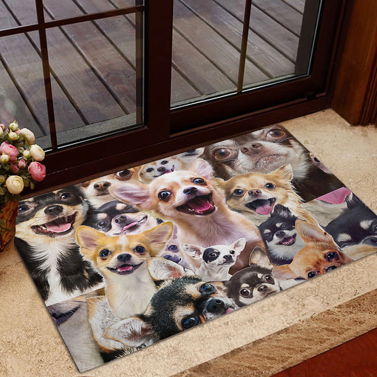 Ohaprints-Doormat-Outdoor-Indoor-Funny-Chihuahua-Dogs-Faces-Hope-You-Like-Dog-Hair-Rubber-Door-Mat-322-