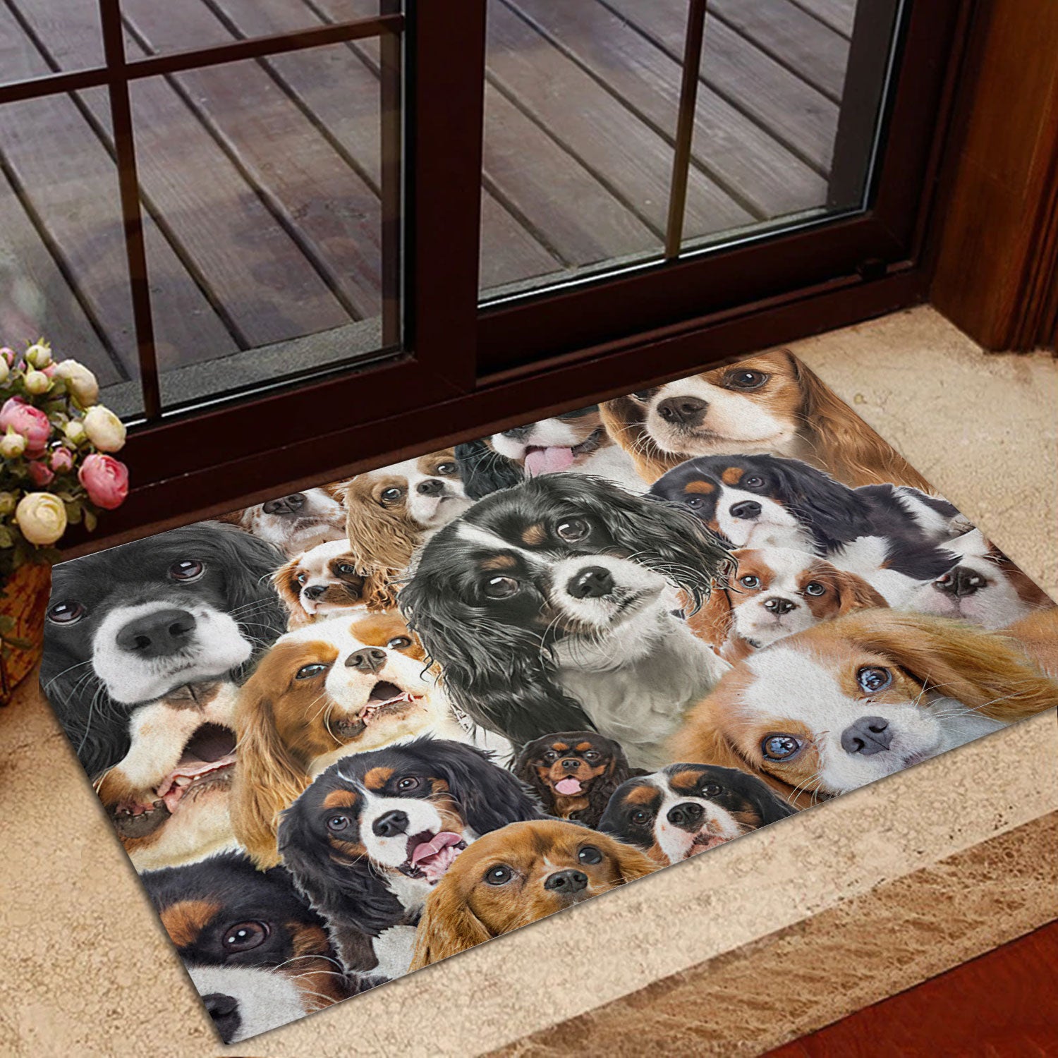 Ohaprints-Doormat-Outdoor-Indoor-Funny-Cavalier-King-Charles-Spaniel-Dogs-Faces-Hope-You-Like-Dog-Rubber-Door-Mat-404-