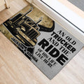 Ohaprints-Doormat-Outdoor-Indoor-An-Old-Trucker-And-The-Ride-Of-His-Life-Custom-Personalized-Name-Rubber-Door-Mat-453-