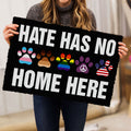 Ohaprints-Doormat-Outdoor-Indoor-Hate-Has-No-Home-Here-Dog-Paws-Lgbt-Pride-Lgbtq-Peace-Rainbow-Rubber-Door-Mat-364-