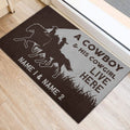 Ohaprints-Doormat-Outdoor-Indoor-A-Cowboy-And-His-Cowgirl-Live-Here-Custom-Personalized-Name-Rubber-Door-Mat-429-