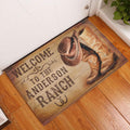 Ohaprints-Doormat-Outdoor-Indoor-Welcome-To-The-Ranch-Cowboy-Hat--Boots-Custom-Personalized-Name-Rubber-Door-Mat-308-