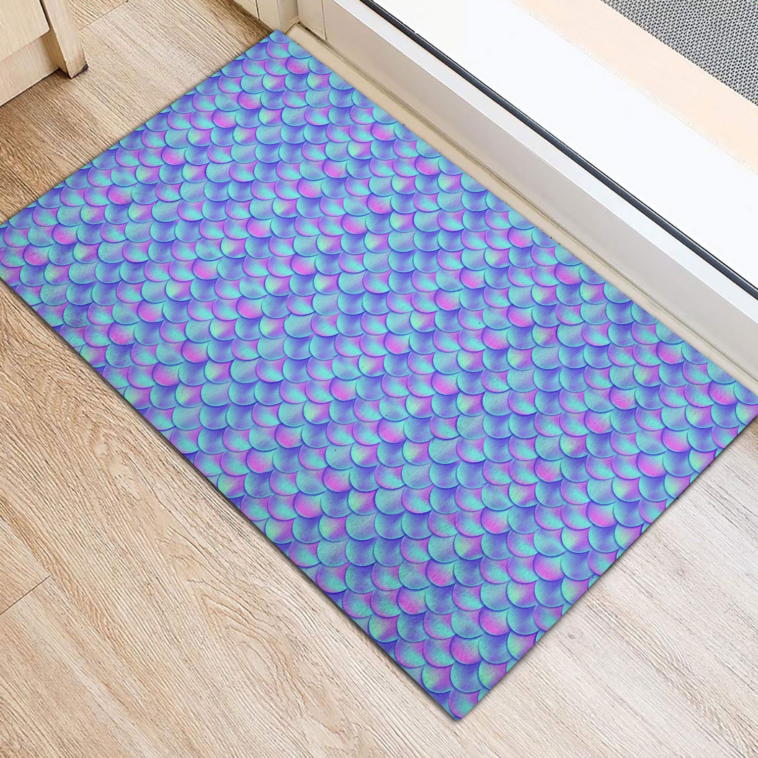 Ohaprints-Doormat-Outdoor-Indoor-Mermaid-Scale-Welcome-Sea-Beach-Ocean-Gift-For-Mermaid-Lover-Rubber-Door-Mat-405-