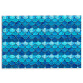 Ohaprints-Doormat-Outdoor-Indoor-Blue-Mermaid-Scale-Sea-Beach-Ocean-Gift-For-Mermaid-Lover-Rubber-Door-Mat-393-18'' x 30''