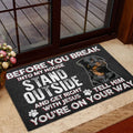 Ohaprints-Doormat-Outdoor-Indoor-Rottweiler-Dog-Before-You-Break-Into-My-House-Stand-Outside-Rubber-Door-Mat-223-