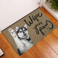 Ohaprints-Doormat-Outdoor-Indoor-Wipe-Your-Paws-Funny-Husky-Sibir-Dog-Puppy-Gift-For-Dog-Lover-Rubber-Door-Mat-274-