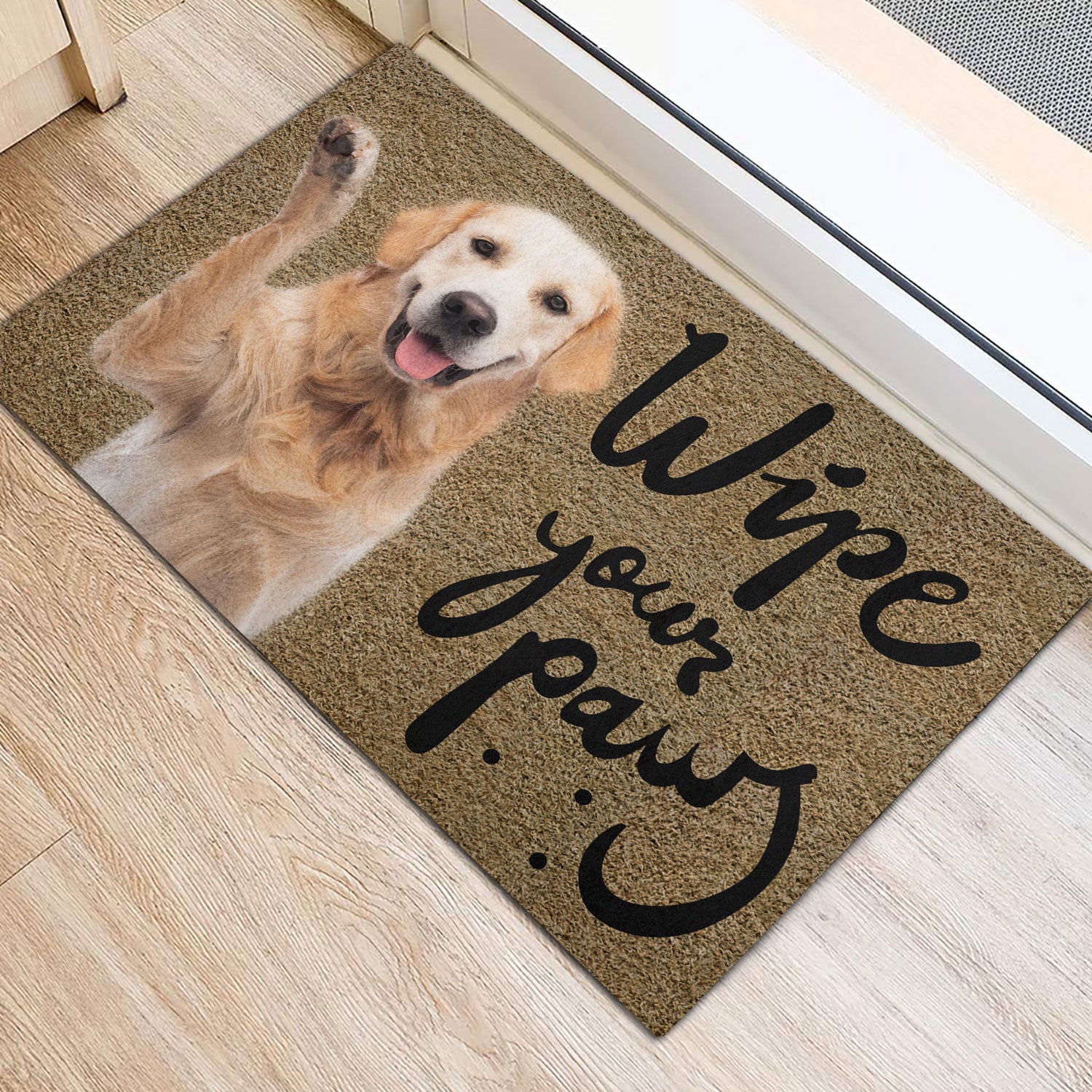 Ohaprints-Doormat-Outdoor-Indoor-Wipe-Your-Paws-Golden-Retriever-Dog-Puppy-Gift-For-Dog-Lover-Rubber-Door-Mat-299-