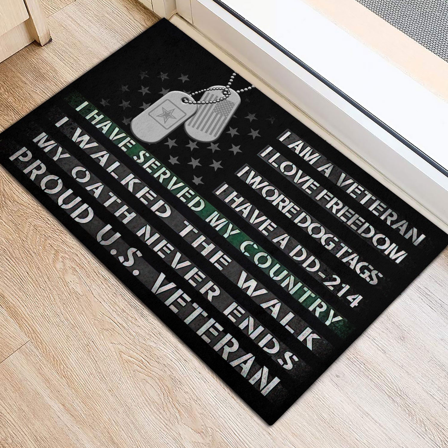 Ohaprints-Doormat-Outdoor-Indoor-Veteran-Proud-US-Veteran-Dd-214-Rubber-Door-Mat-215-