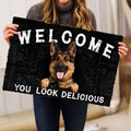 Ohaprints-Doormat-Outdoor-Indoor-Funny-German-Shepherd-Dog-Welcome-You-Look-Delicious-Dog-Lover-Rubber-Door-Mat-222-