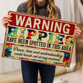 Ohaprints-Doormat-Outdoor-Indoor-Warning-Hippies-Have-Been-Spotted-In-This-Area-Peace-Love-Rubber-Door-Mat-252-