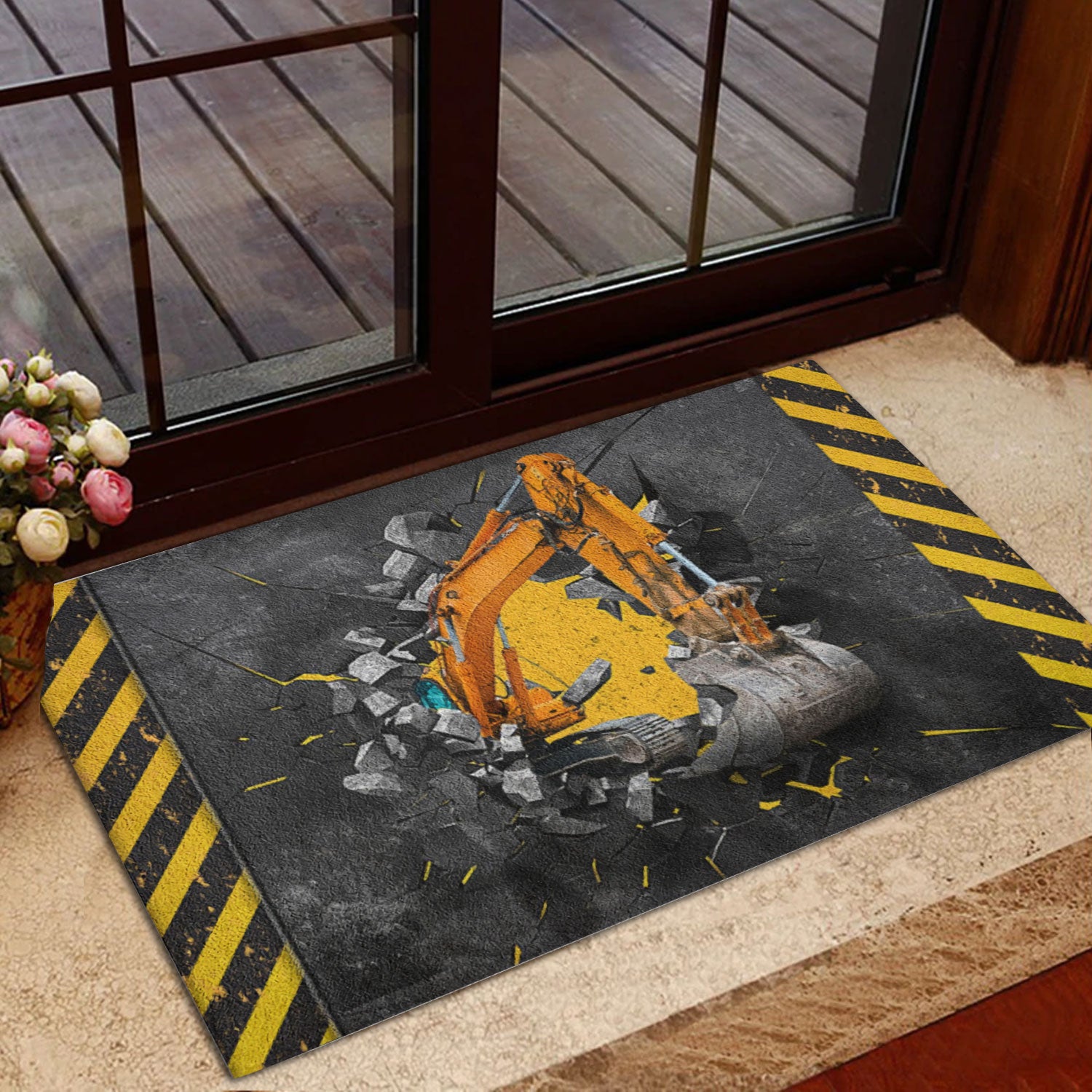 Ohaprints-Doormat-Outdoor-Indoor-Yellow-Excavator-Crack-Pattern-Gift-For-Excavator-Operator-Rubber-Door-Mat-458-