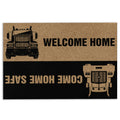 Ohaprints-Doormat-Outdoor-Indoor-Truck-Welcome-Home-Come-Home-Safe-Gift-For-Trucker-Truck-Driver-Rubber-Door-Mat-340-18'' x 30''