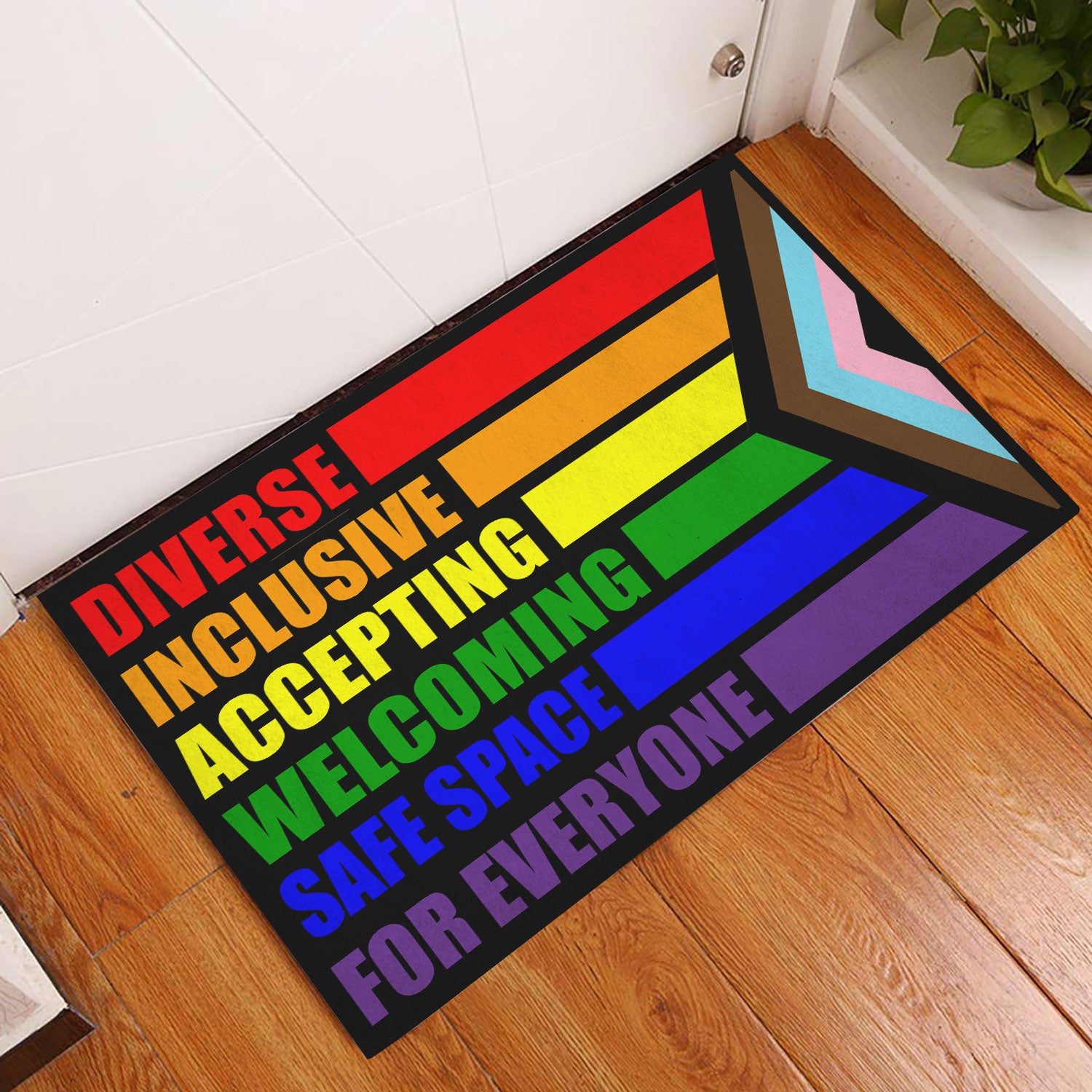 Ohaprints-Doormat-Outdoor-Indoor-Lgbt-Pride-Lgbtq-Accepting-Welcoming-Safe-Space-For-Everyone-Rubber-Door-Mat-217-