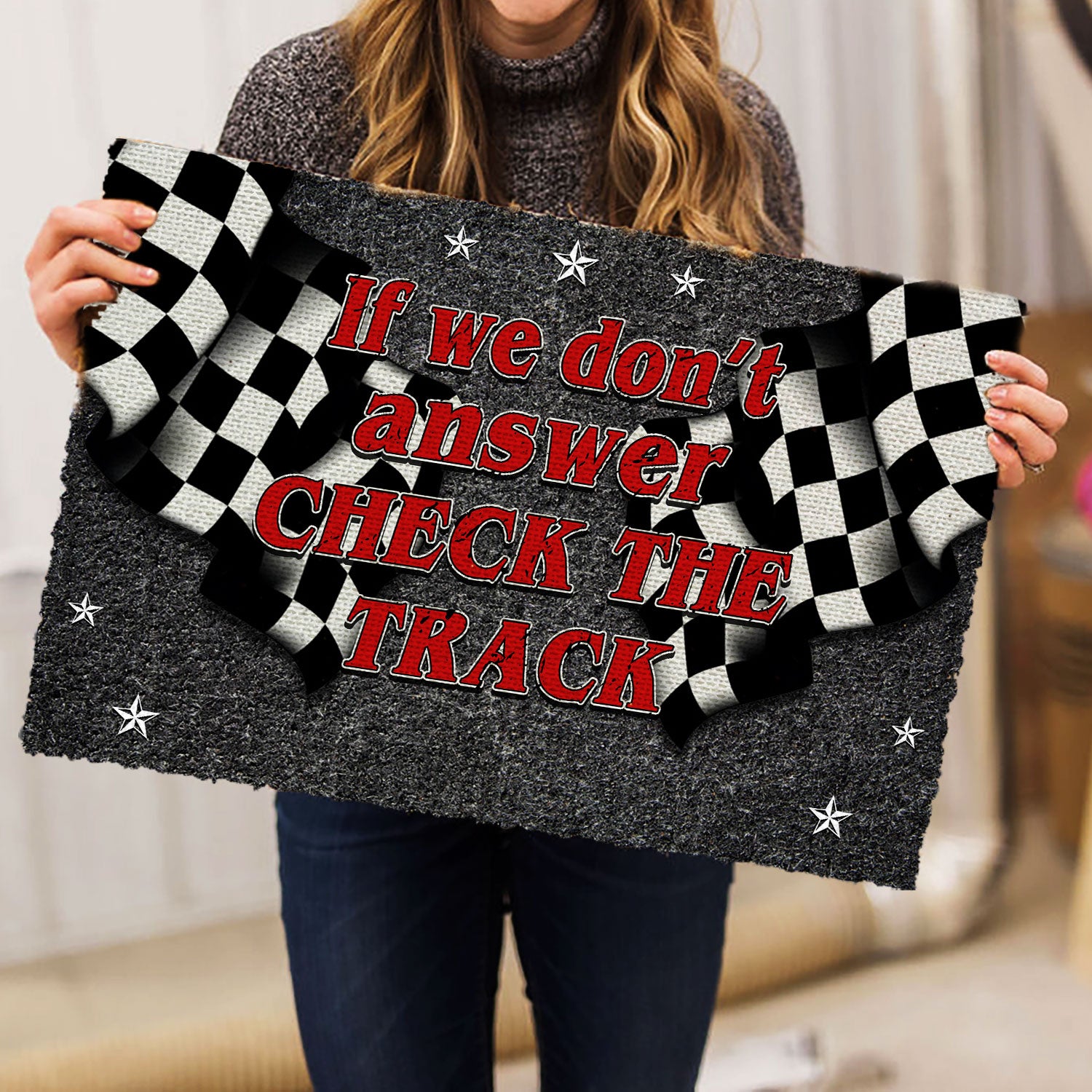 Ohaprints-Doormat-Outdoor-Indoor-Racing-If-We-Don'T-Answer-Check-The-Track-Gift-For-Race-Fan-Rubber-Door-Mat-422-