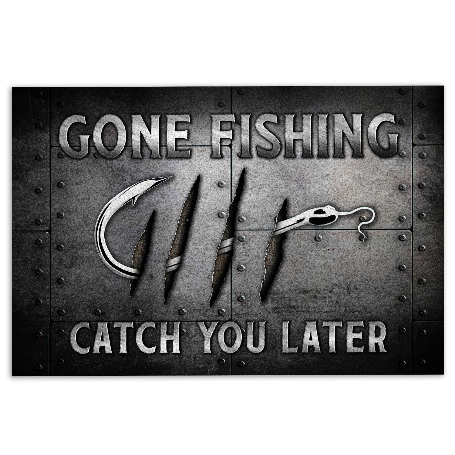 Ohaprints-Doormat-Outdoor-Indoor-Fishing-Hook-Gift-For-Fisherman-Fishing-Lover-Rubber-Door-Mat-321-18'' x 30''