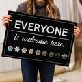 Ohaprints-Doormat-Outdoor-Indoor-Lgbt-Pride-Love-Lgbtq-Everyone-Is-Welcome-Here-Dog-Cat-Paws-Rubber-Door-Mat-371-