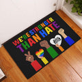 Ohaprints-Doormat-Outdoor-Indoor-Lgbt-Lgbtq-Support-We'Re-Stronger-Than-Hate-For-Pride-Month-Rubber-Door-Mat-297-