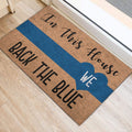 Ohaprints-Doormat-Outdoor-Indoor-Police-In-This-House-We-Back-The-Blue-Thin-Blue-Line-Heart-Rubber-Door-Mat-277-