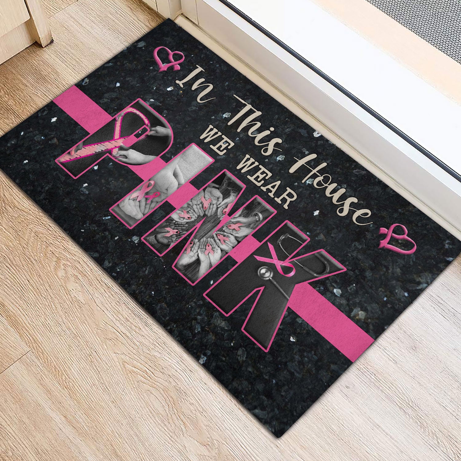 Ohaprints-Doormat-Outdoor-Indoor-In-This-House-We-Wear-Pink-Breast-Cancer-Awareness-October-Rubber-Door-Mat-392-