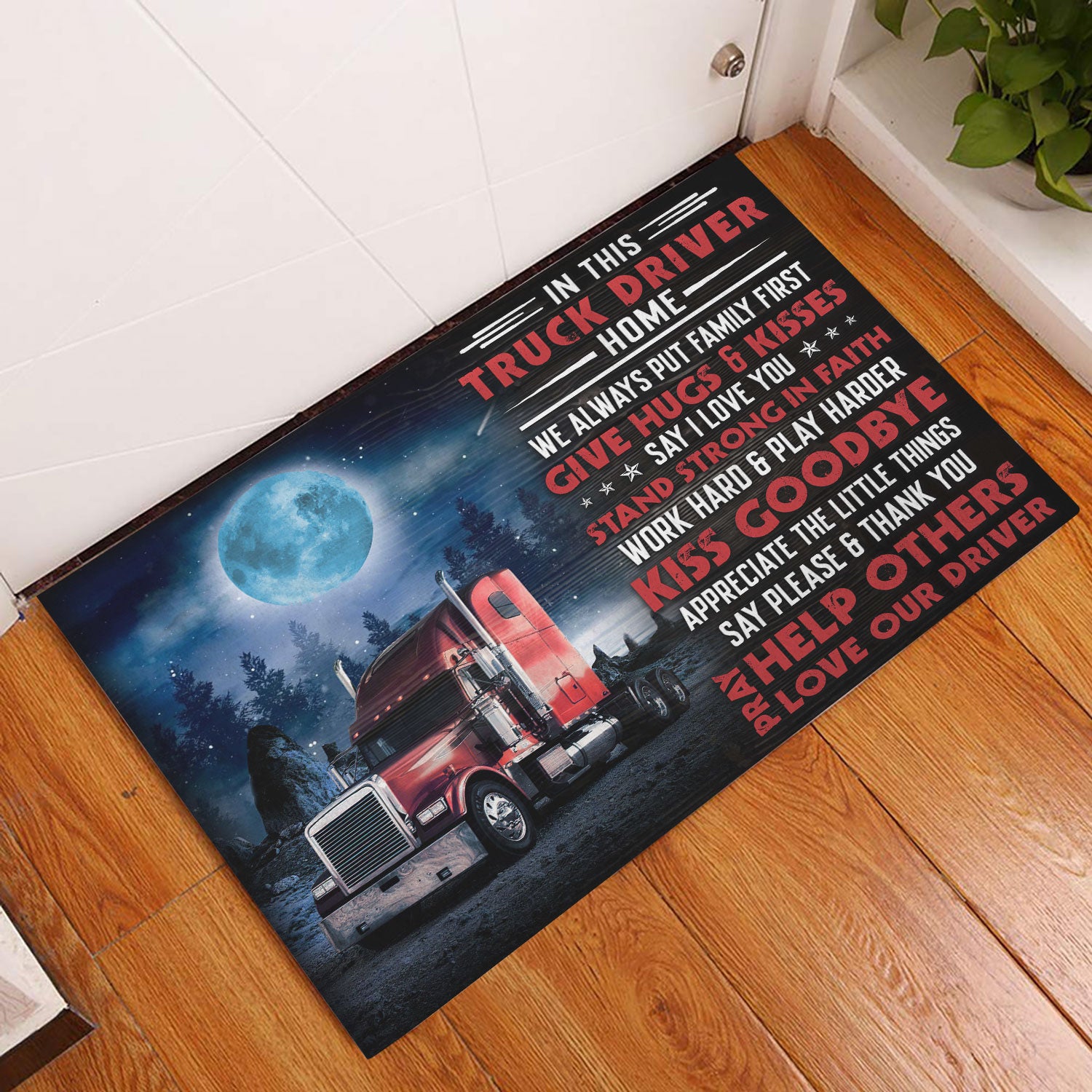 Ohaprints-Doormat-Outdoor-Indoor-In-This-Truck-Driver-Home-Say-Please-And-Thank-You-Trucker-Rubber-Door-Mat-434-