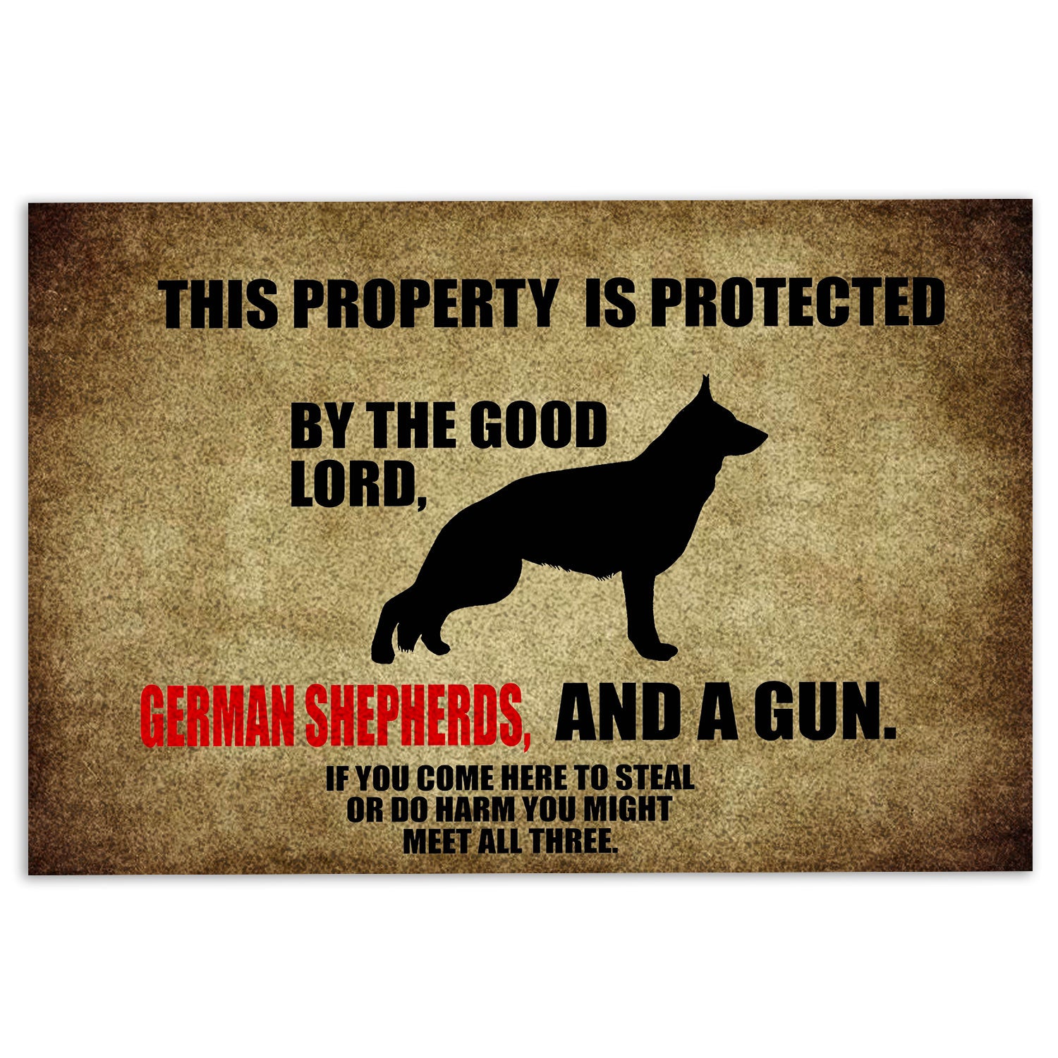 Ohaprints-Doormat-Outdoor-Indoor-This-Property-Is-Protected-By-The-Good-Lord-A-German-Shepherd-Rubber-Door-Mat-226-18'' x 30''