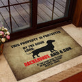 Ohaprints-Doormat-Outdoor-Indoor-This-Property-Is-Protected-By-The-Good-Lord-A-Dachshund-Dog-Rubber-Door-Mat-271-