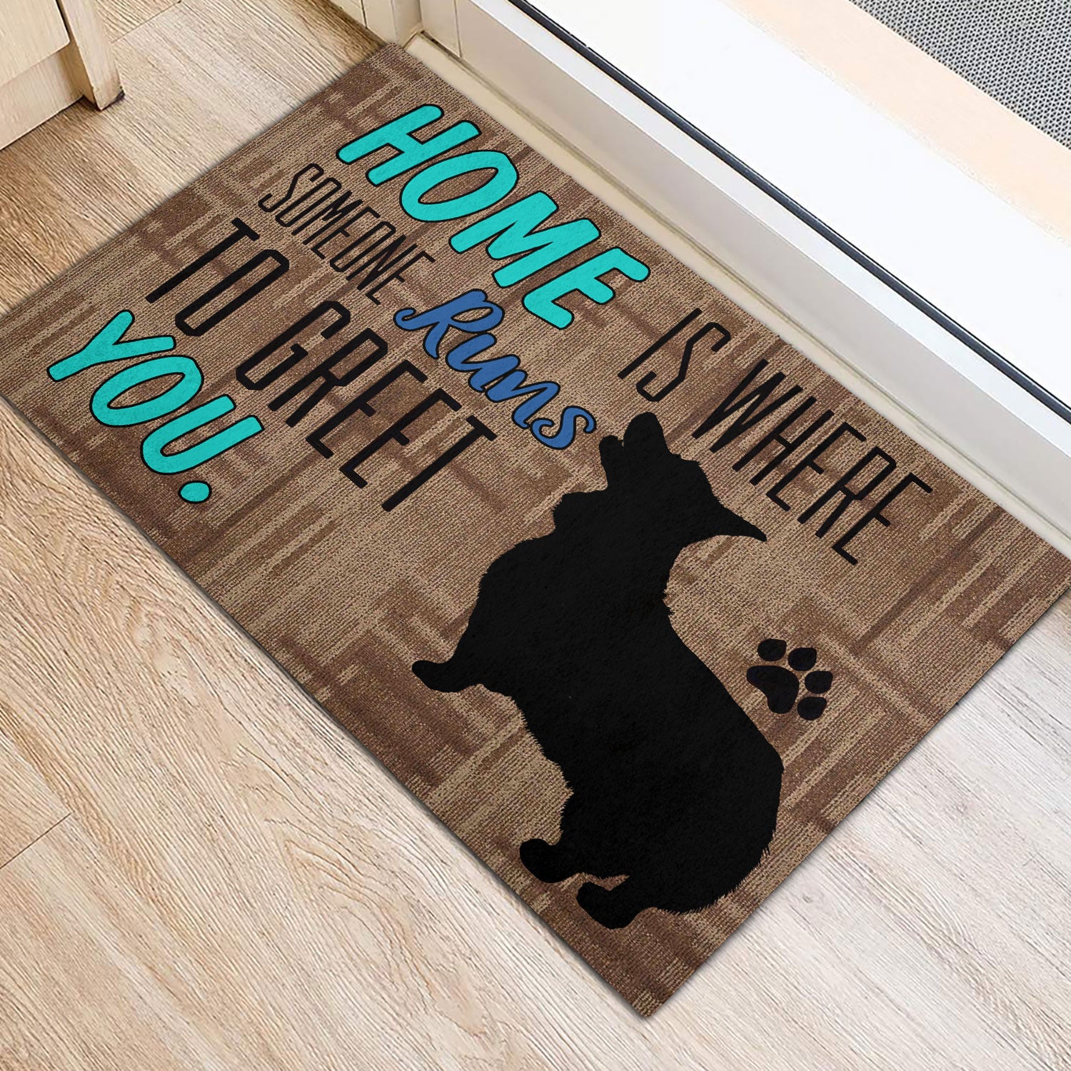 Ohaprints-Doormat-Outdoor-Indoor-Home-Is-Where-Someone-Runs-To-Greet-You-Corgi-Gift-For-Dog-Lover-Rubber-Door-Mat-374-