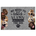 Ohaprints-Doormat-Outdoor-Indoor-Labrador-Retriever-Lab-Dog-No-Need-To-Knock-We-Know-You'Re-Here-Rubber-Door-Mat-300-18'' x 30''