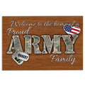 Ohaprints-Doormat-Outdoor-Indoor-Welcome-To-The-Home-Of-A-Proud-Army-Custom-Personalized-Name-Rubber-Door-Mat-326-18'' x 30''