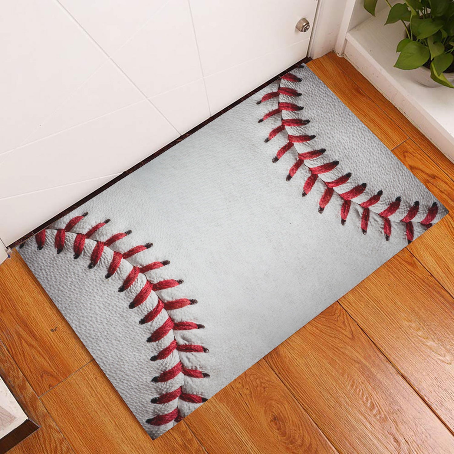 Ohaprints-Doormat-Outdoor-Indoor-Baseball-Ball-Pattern-Gift-For-Sports-Family-Sport-Lover-Rubber-Door-Mat-362-