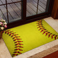 Ohaprints-Doormat-Outdoor-Indoor-Softball-Ball-Pattern-Gift-For-Sports-Family-Sport-Lover-Rubber-Door-Mat-414-