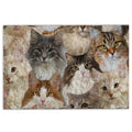 Ohaprints-Doormat-Outdoor-Indoor-Funny-A-Bunch-Of-Norwegian-Forest-Cats-Kitten-Hope-You-Like-Cats-Rubber-Door-Mat-469-18'' x 30''