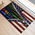 Ohaprints-Doormat-Outdoor-Indoor-Lgbt-Support-Lgbtq-Pride-Rainbow-American-Us-Flag-Pride-Month-Rubber-Door-Mat-338-