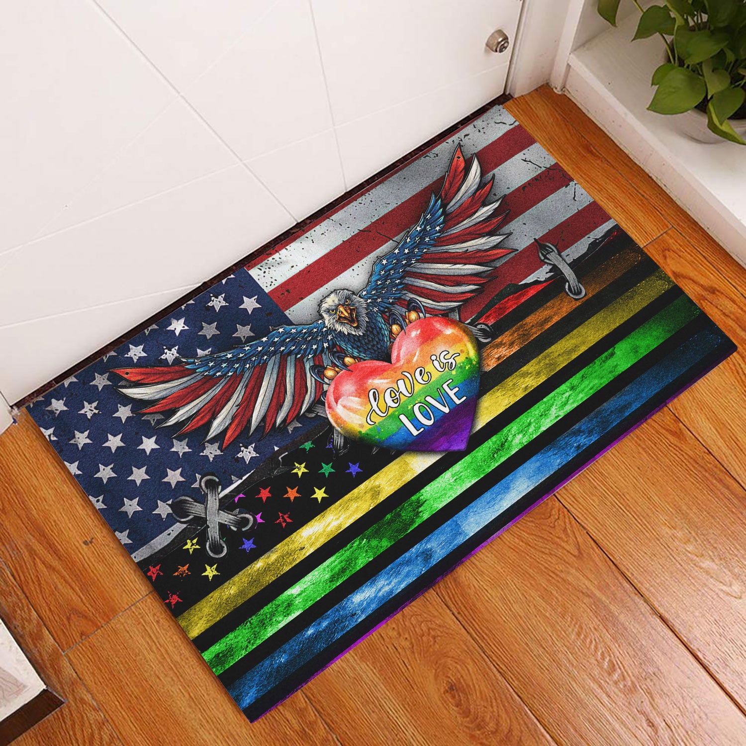 Ohaprints-Doormat-Outdoor-Indoor-Lgbt-Support-Lgbtq-Pride-Month-Eagle-American-Rainbow-Flag-Heart-Rubber-Door-Mat-328-