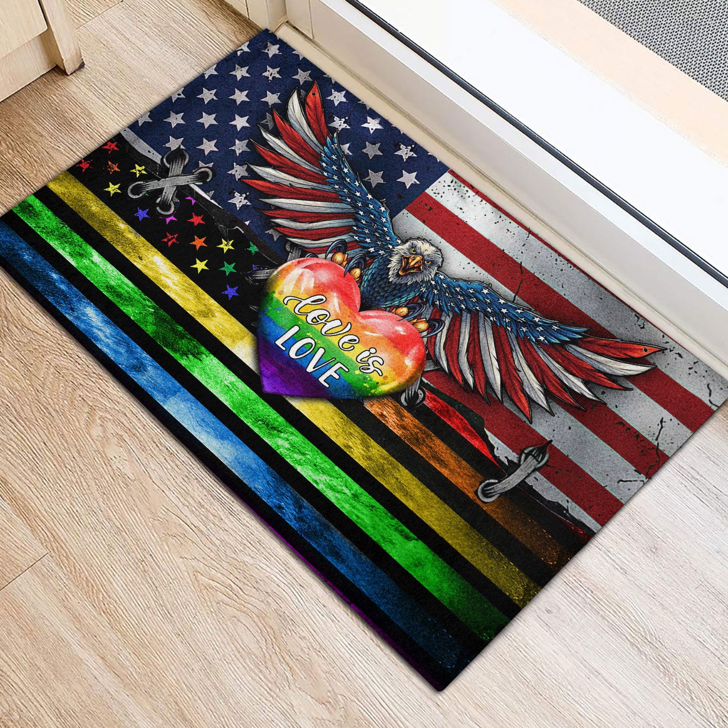 Ohaprints-Doormat-Outdoor-Indoor-Lgbt-Support-Lgbtq-Pride-Month-Eagle-American-Rainbow-Flag-Heart-Rubber-Door-Mat-328-