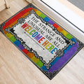 Ohaprints-Doormat-Outdoor-Indoor-Lgbt-Support-Lgbtq-The-Strange-And-Unusual-Are-All-Welcome-Here-Rubber-Door-Mat-261-